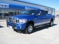 Electric Blue Pearl - Ram 2500 Laramie Quad Cab 4x4 Photo No. 2