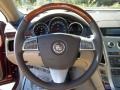 Cashmere/Cocoa Steering Wheel Photo for 2010 Cadillac CTS #37791008