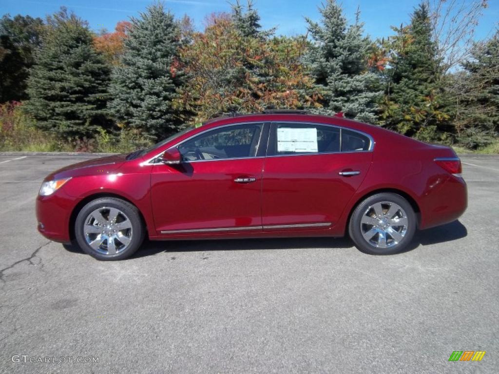 2010 LaCrosse CXL - Red Jewel Tintcoat / Ebony photo #1