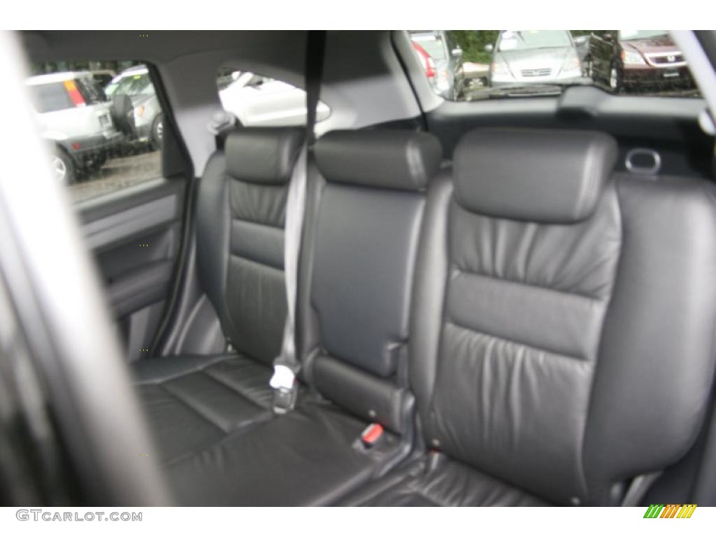 2009 CR-V EX-L 4WD - Crystal Black Pearl / Black photo #11