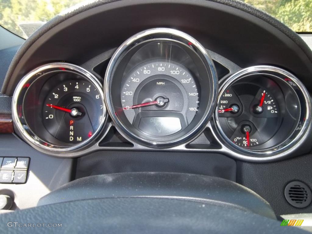2010 Cadillac CTS 4 3.0 AWD Sedan Gauges Photo #37792716