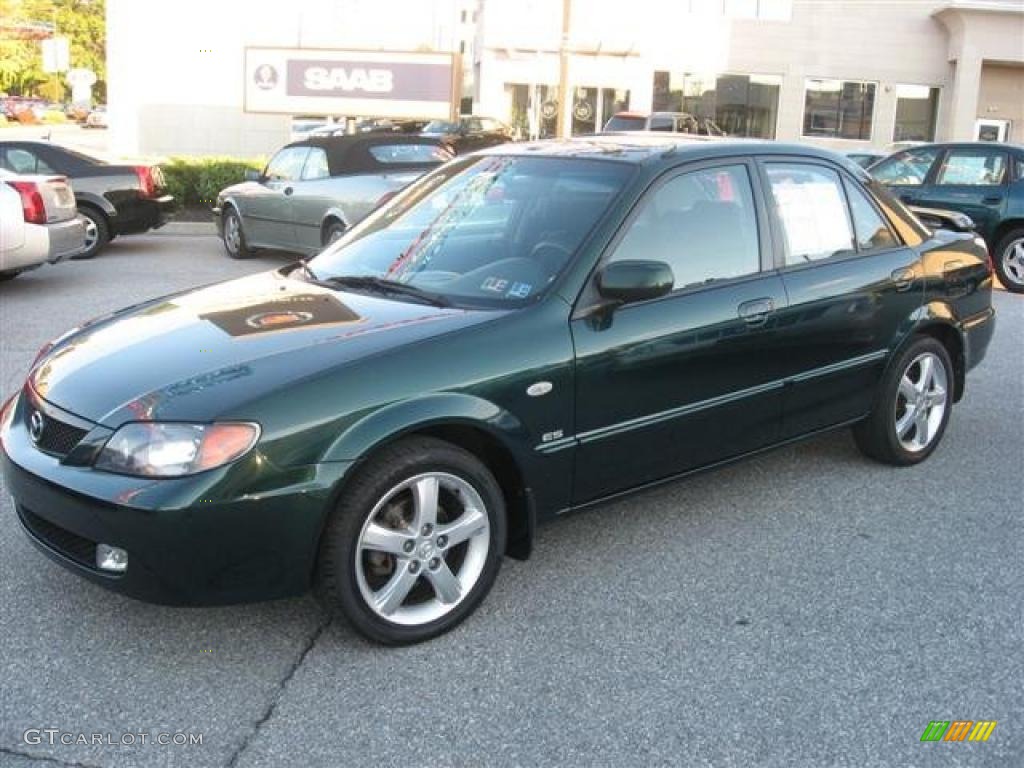 Emerald Mica 2003 Mazda Protege ES Exterior Photo #37793964