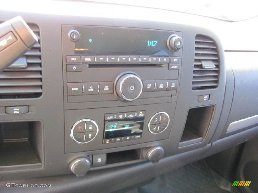 2010 Sierra 1500 SLE Crew Cab - Pure Silver Metallic / Ebony photo #8
