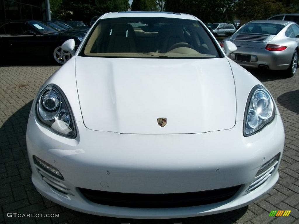 Carrara White 2011 Porsche Panamera 4 Exterior Photo #37796044