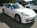 Carrara White 2011 Porsche Panamera 4 Exterior