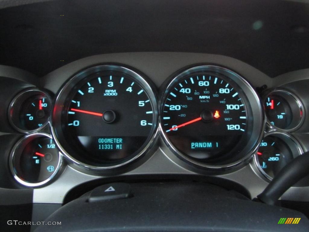 2010 Chevrolet Silverado 3500HD Work Truck Regular Cab 4x4 Dually Gauges Photo #37797700