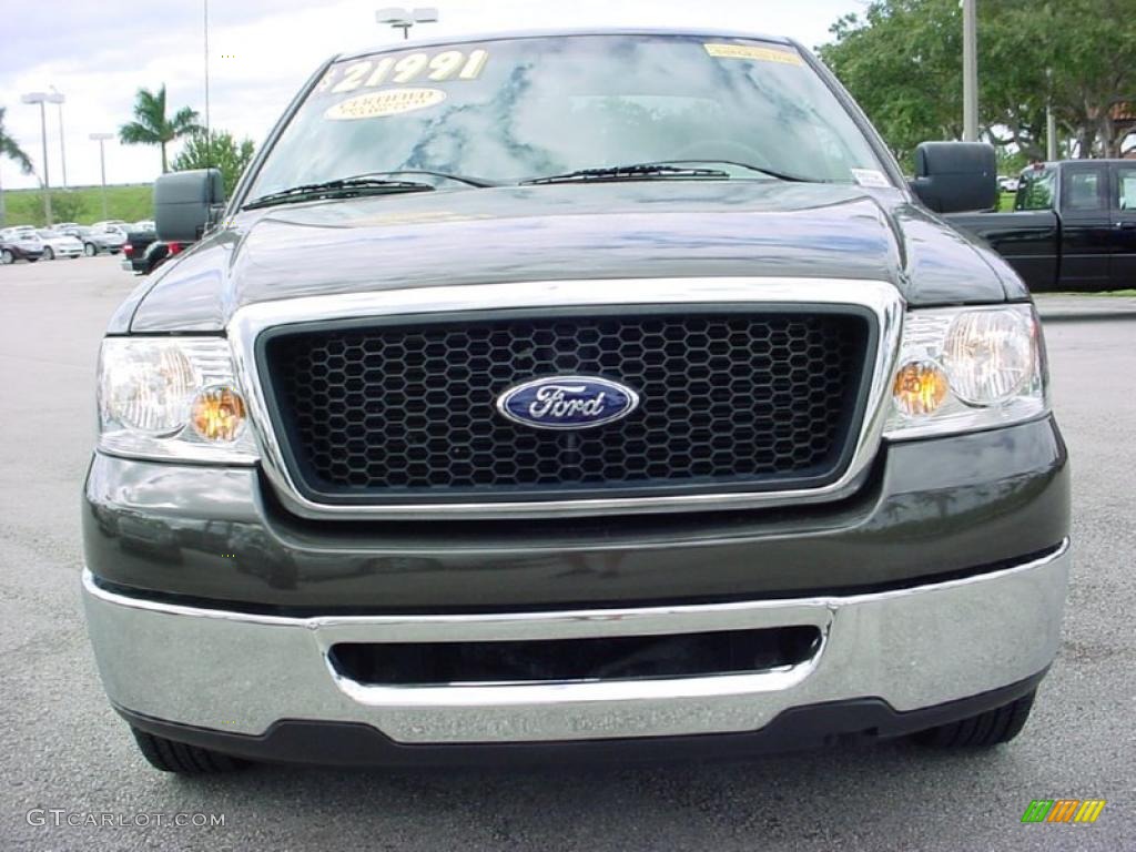 2007 F150 XLT SuperCab - Dark Stone Metallic / Medium Flint photo #16