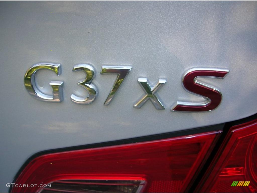 2009 G 37 x S Sedan - Liquid Platinum / Graphite photo #7