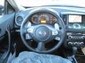 Charcoal 2011 Nissan Maxima 3.5 SV Premium Steering Wheel