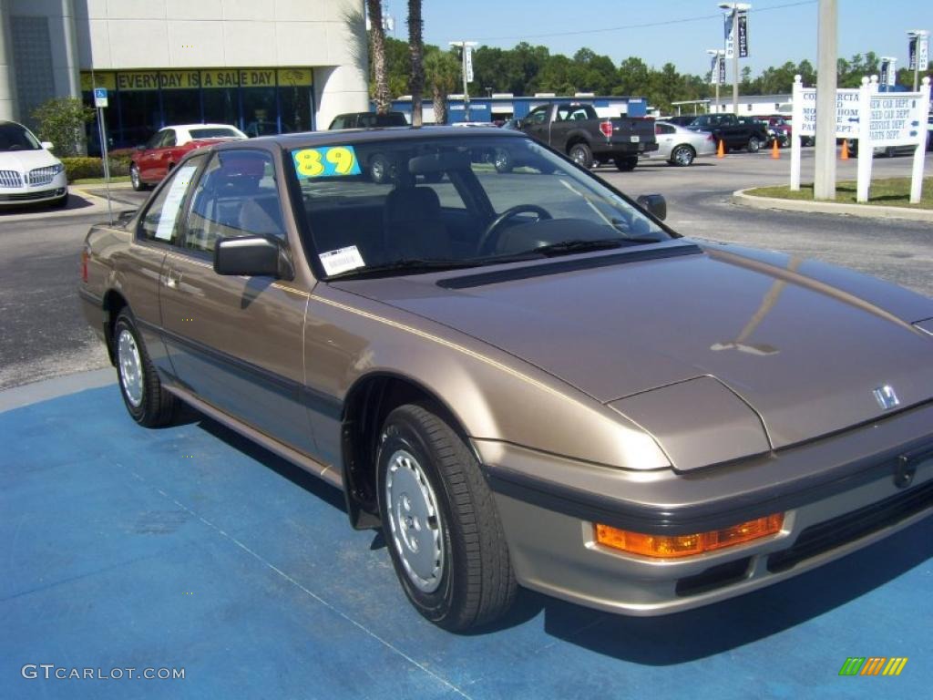 1989 Prelude S - Laguna Gold Metallic / Beige photo #4