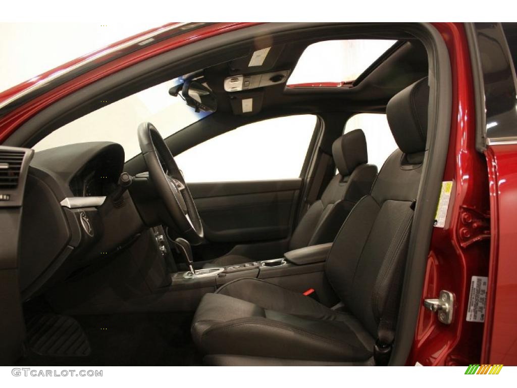2009 G8 Sedan - Sport Red Metallic / Onyx photo #8