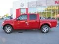 2011 Red Alert Nissan Frontier SV Crew Cab  photo #2