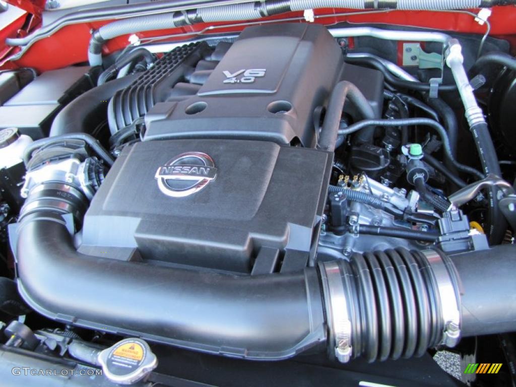 2011 Nissan Frontier SV Crew Cab 4.0 Liter DOHC 24-Valve CVTCS V6 Engine Photo #37799504