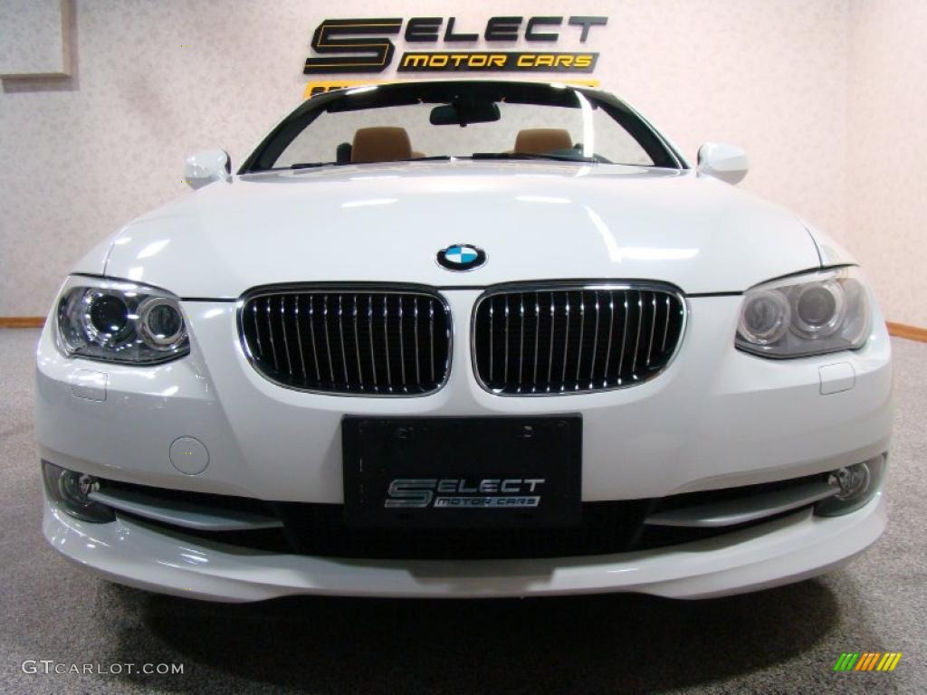 2011 3 Series 335i Convertible - Alpine White / Saddle Brown Dakota Leather photo #2