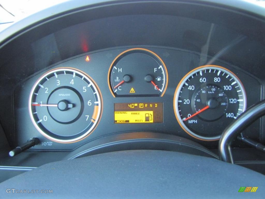 2011 Nissan Titan S Crew Cab Gauges Photos