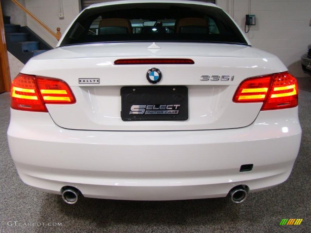 2011 3 Series 335i Convertible - Alpine White / Saddle Brown Dakota Leather photo #5