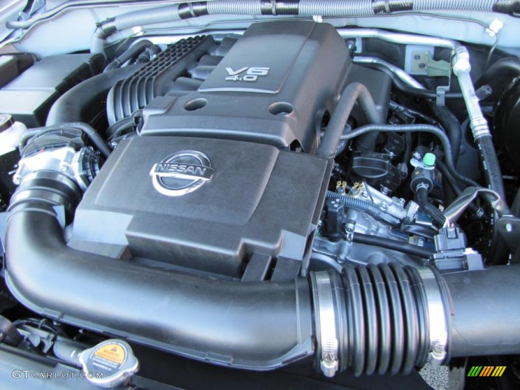 2011 Nissan Frontier SV Crew Cab 4.0 Liter DOHC 24-Valve CVTCS V6 Engine Photo #37800368