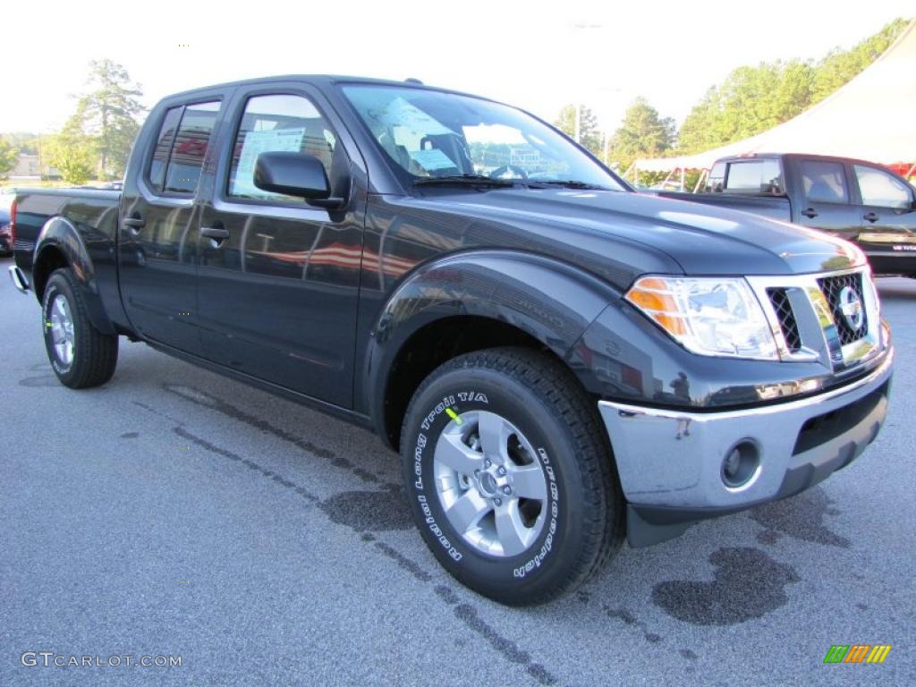 Night Armor Metallic 2011 Nissan Frontier SV Crew Cab Exterior Photo #37800516