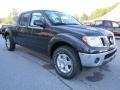 2011 Night Armor Metallic Nissan Frontier SV Crew Cab  photo #7