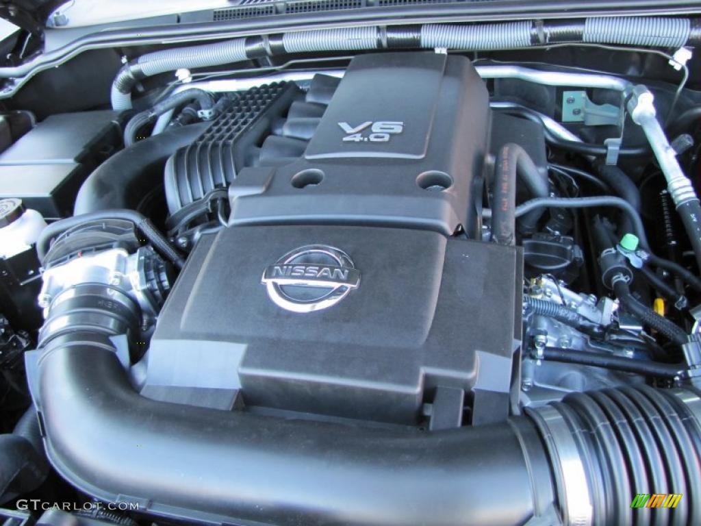 2011 Nissan Frontier SV Crew Cab 4.0 Liter DOHC 24-Valve CVTCS V6 Engine Photo #37800556