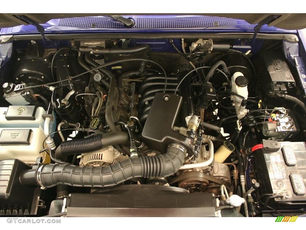 2005 Ford Ranger XLT SuperCab 3.0 Liter OHV 12-Valve V6 Engine Photo #37800752