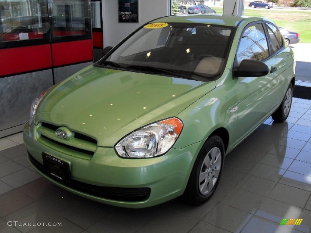 Apple Green Hyundai Accent