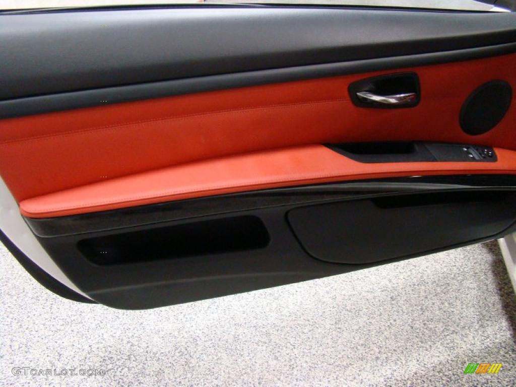 2007 3 Series 335i Coupe - Alpine White / Coral Red/Black photo #7