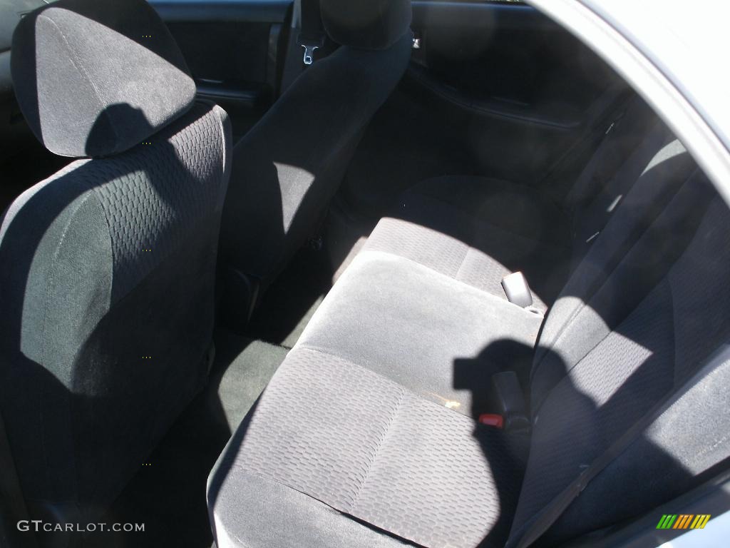 2008 Corolla S - Super White / Dark Charcoal photo #8