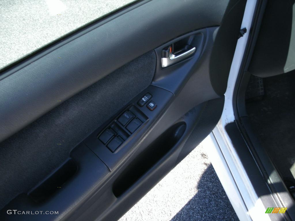 2008 Corolla S - Super White / Dark Charcoal photo #9