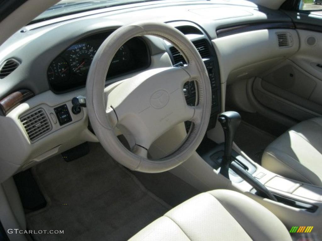 2000 Solara SLE V6 Coupe - Twilight Blue Pearl / Ivory photo #20