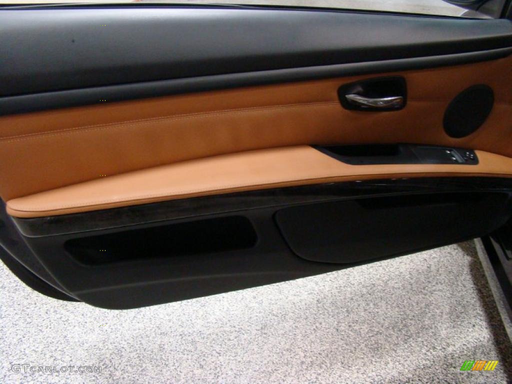 2008 3 Series 328xi Coupe - Sparkling Graphite Metallic / Saddle Brown/Black photo #7