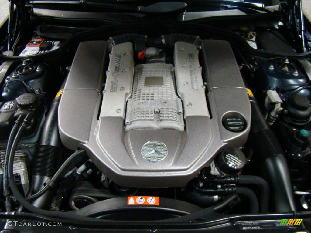 2005 Mercedes-Benz SL 55 AMG Roadster 5.4 Liter AMG Supercharged SOHC 24-Valve V8 Engine Photo #37802488