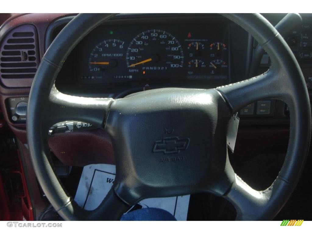 1999 Tahoe LT 4x4 - Victory Red / Gray photo #13