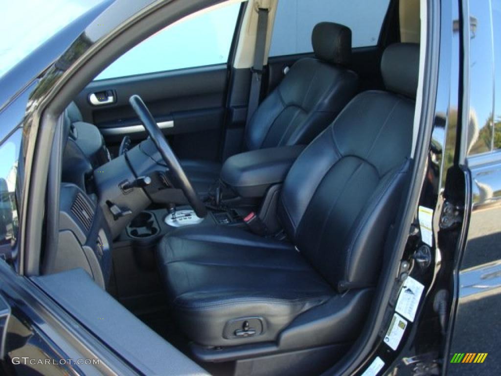 Black Interior 2007 Mitsubishi Endeavor SE AWD Photo #37804096