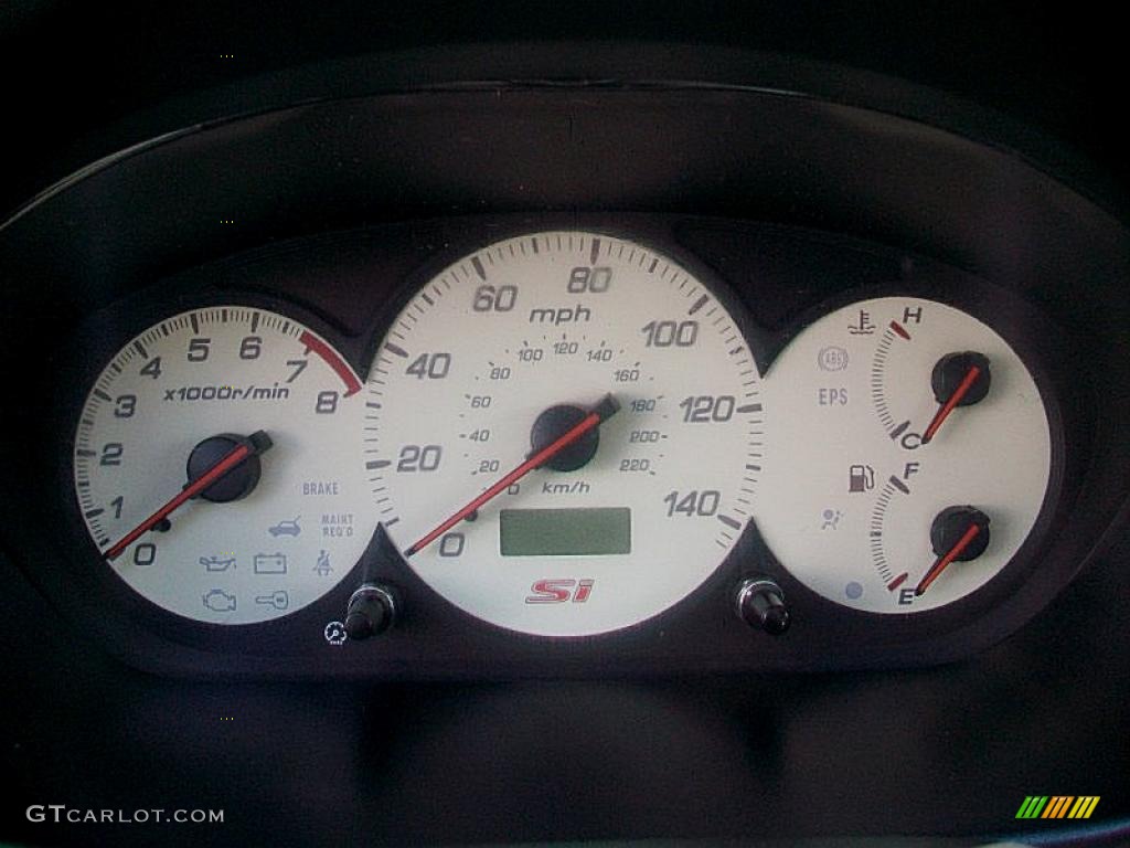 2004 Honda Civic Si Coupe Gauges Photo #37805512