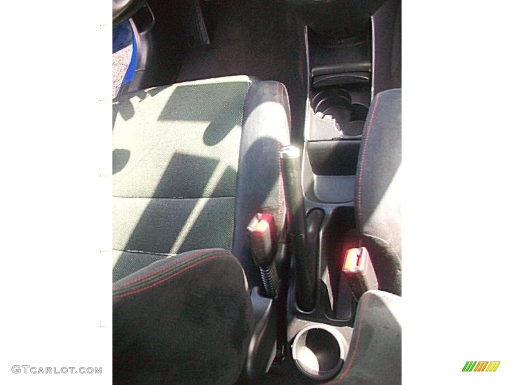 2004 Civic Si Coupe - Vivid Blue Pearl / Black photo #30