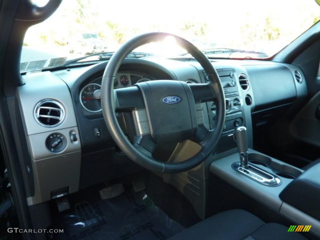 2006 F150 FX4 SuperCab 4x4 - Black / Black photo #13