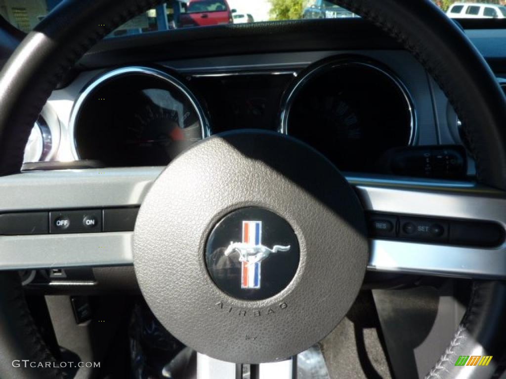 2007 Mustang GT Premium Convertible - Black / Dark Charcoal photo #24