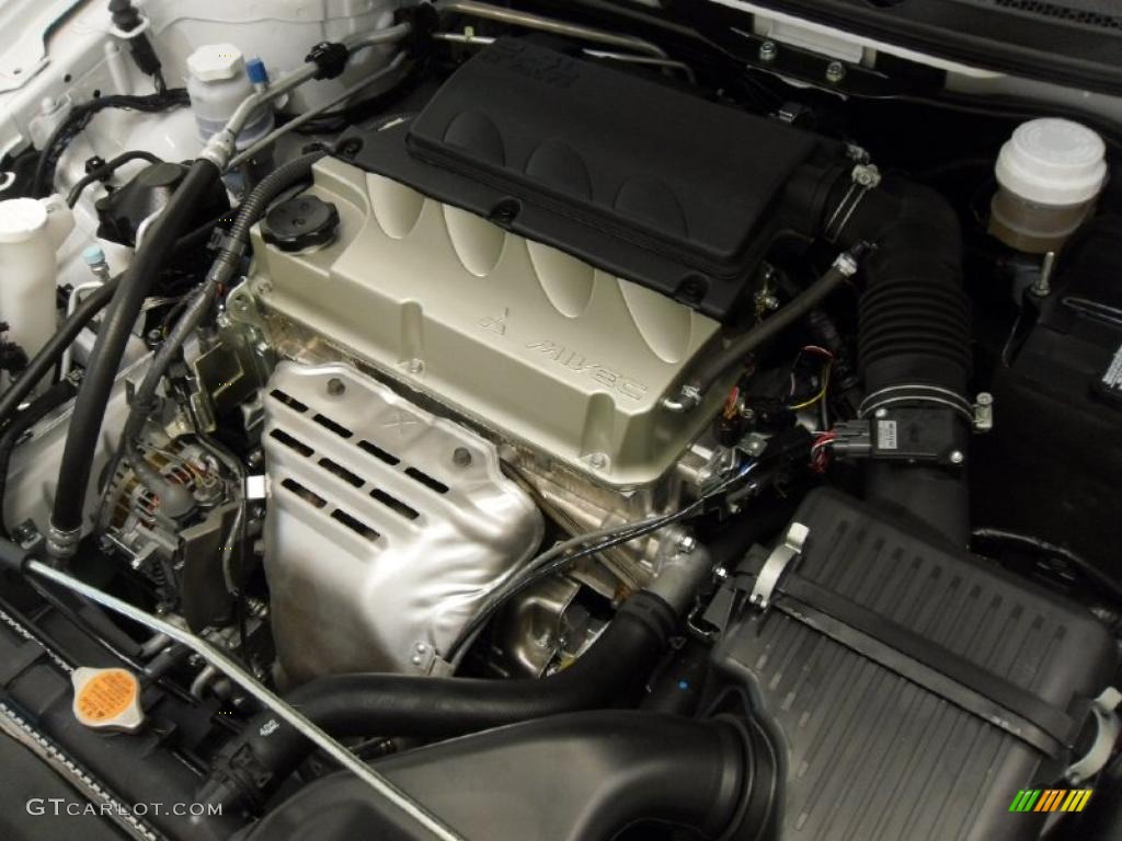 2011 Mitsubishi Eclipse Spyder GS Sport 2.4 Liter SOHC 16-Valve MIVEC 4 Cylinder Engine Photo #37806660