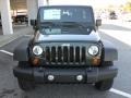 2011 Natural Green Pearl Jeep Wrangler Unlimited Rubicon 4x4  photo #7