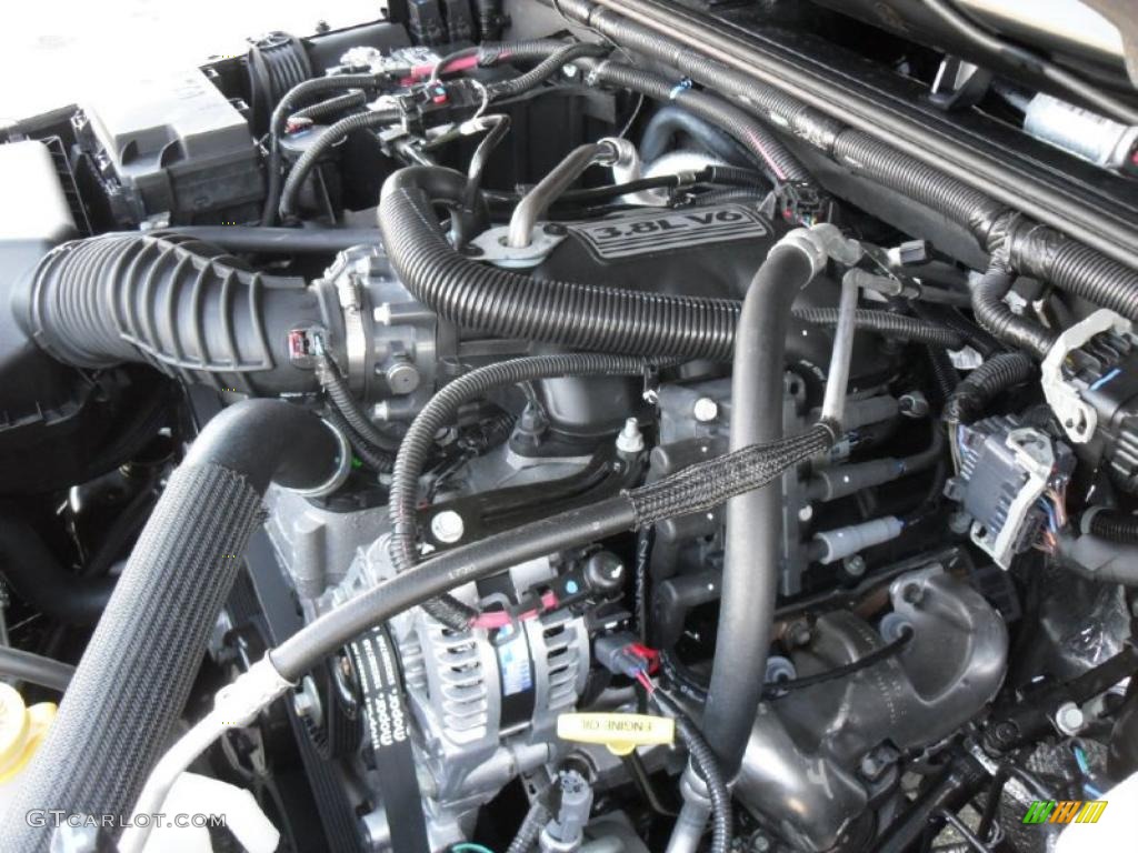 2011 Jeep Wrangler Unlimited Rubicon 4x4 3.8 Liter OHV 12-Valve V6 Engine Photo #37807568