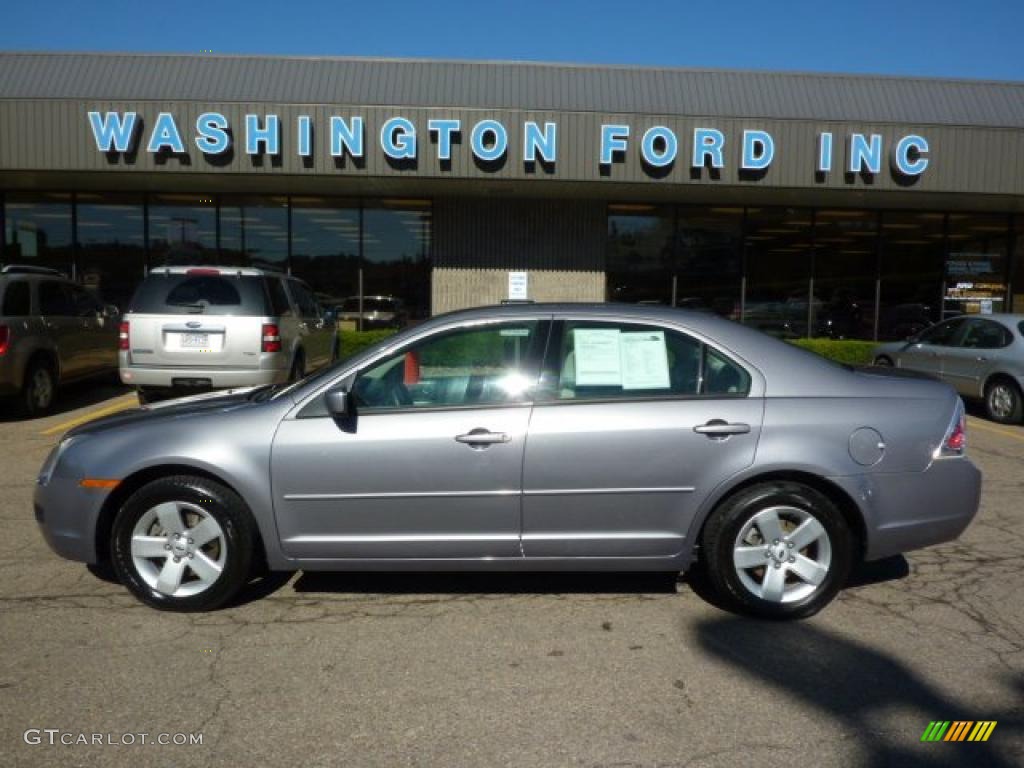 2007 Fusion SE - Tungsten Grey Metallic / Light Stone photo #1