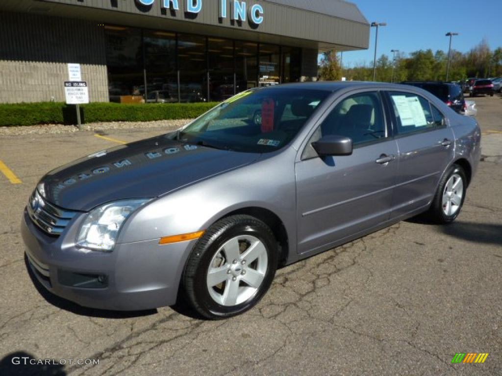2007 Fusion SE - Tungsten Grey Metallic / Light Stone photo #8