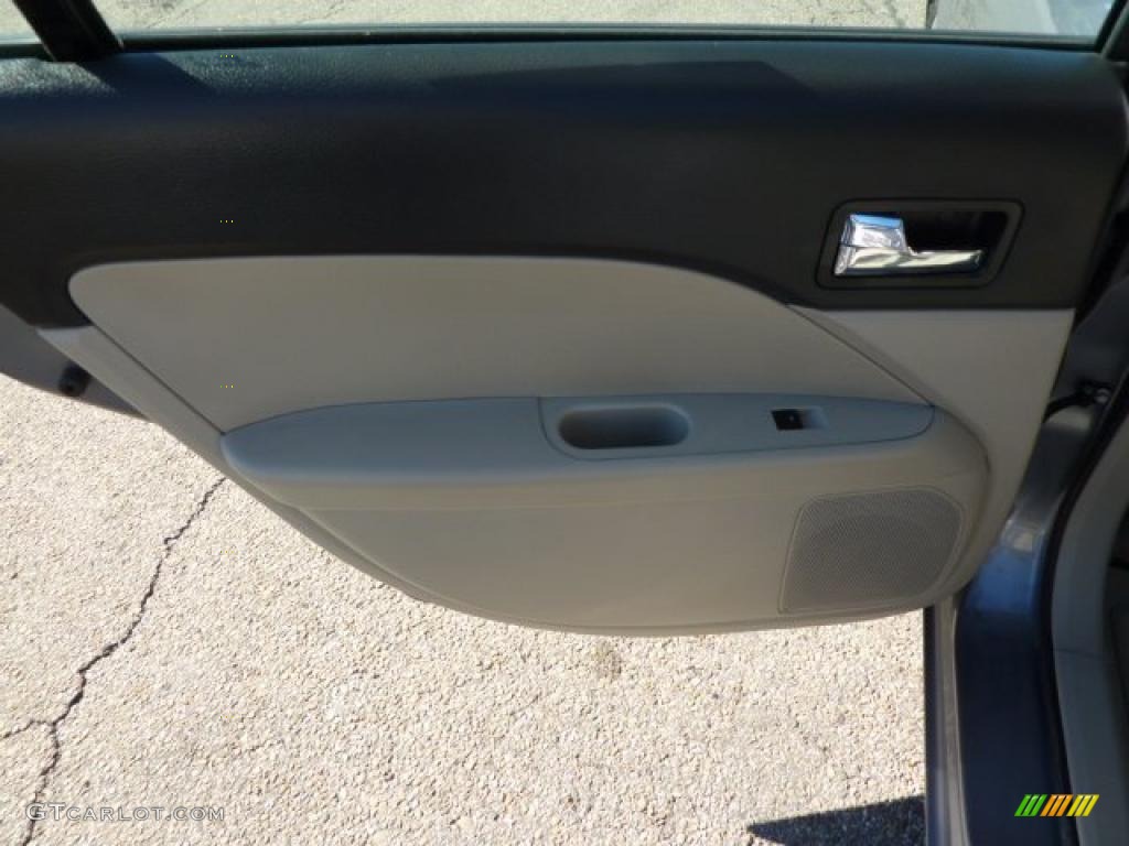 2007 Fusion SE - Tungsten Grey Metallic / Light Stone photo #14