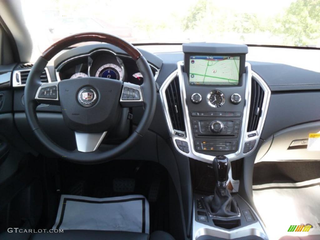 Ebony/Titanium Interior 2011 Cadillac SRX FWD Photo #37809012