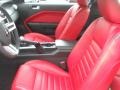 Black/Red Interior Photo for 2008 Ford Mustang #37809040