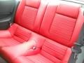 Black/Red 2008 Ford Mustang GT Premium Coupe Interior Color