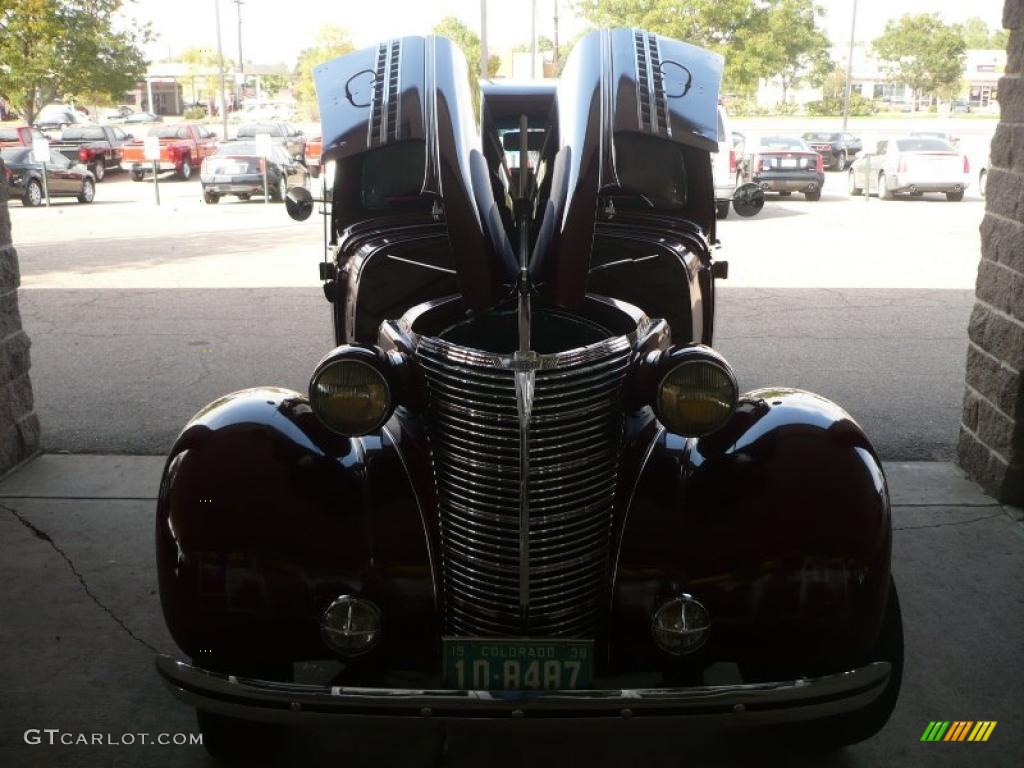 1937 Coupe  - Burgundy / Red photo #13