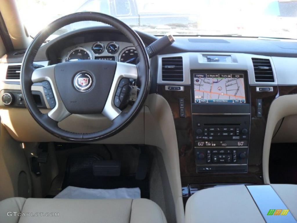 Cashmere/Cocoa Interior 2011 Cadillac Escalade ESV Luxury AWD Photo #37812113