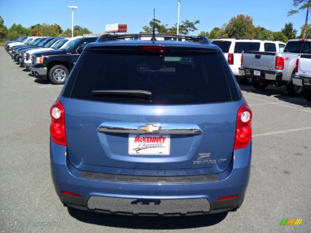 2011 Equinox LTZ - Twilight Blue Metallic / Jet Black photo #3